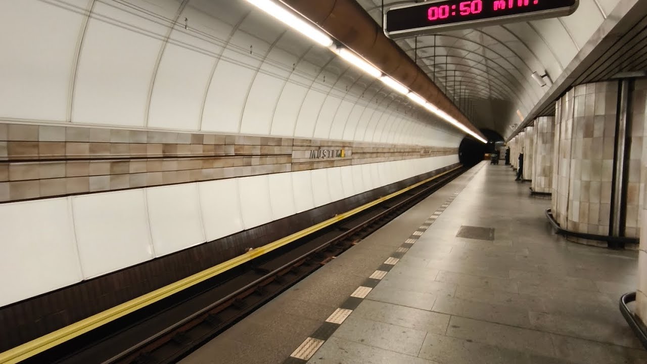 Linka B úseku můstek Zličín 