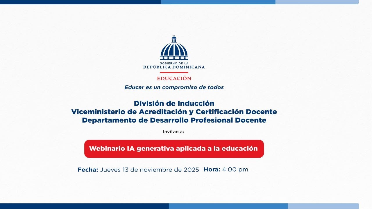 Webinario IA generativa aplicada a la educaci&oacute;n