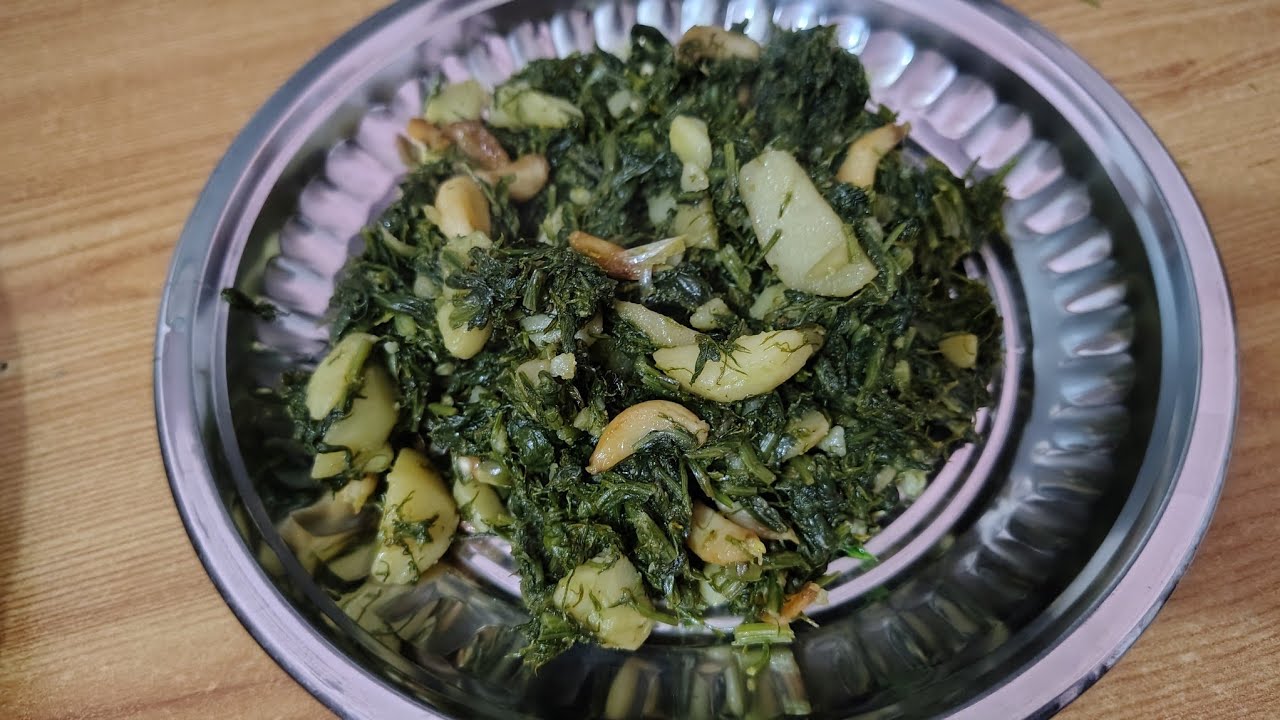 Aloo Palak Sova ki Sabji #live