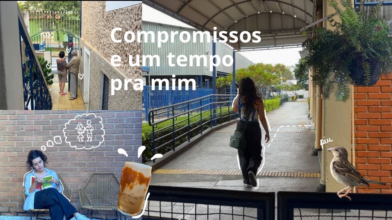 Um dia fora de casa: afazeres e um tempo comigo mesma | Vlog