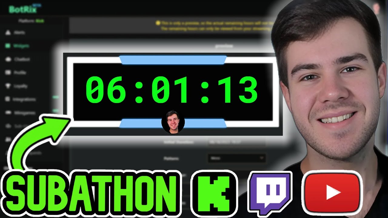 How To Use a SUBATHON Timer Overlay ✅ (Kick/Twitch/YouTube)