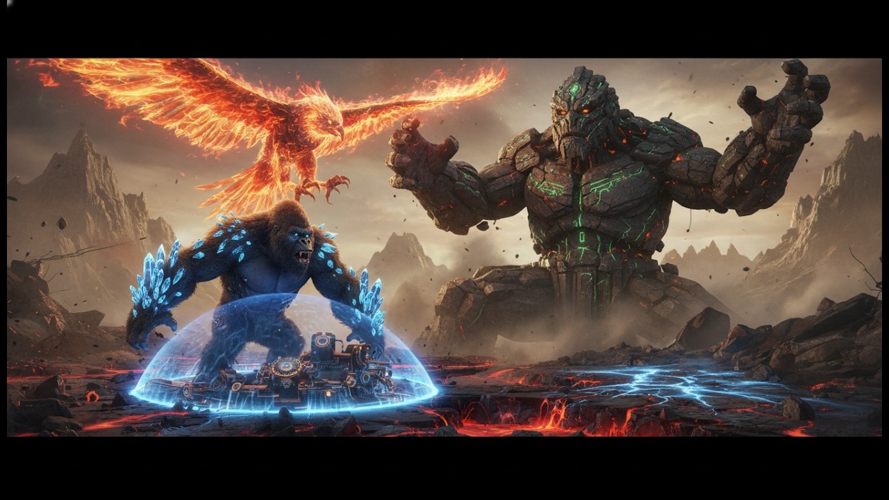 Epic Clash: Kongo and Fenix vs. The Ancient Mountain God | A New Threat Rises!