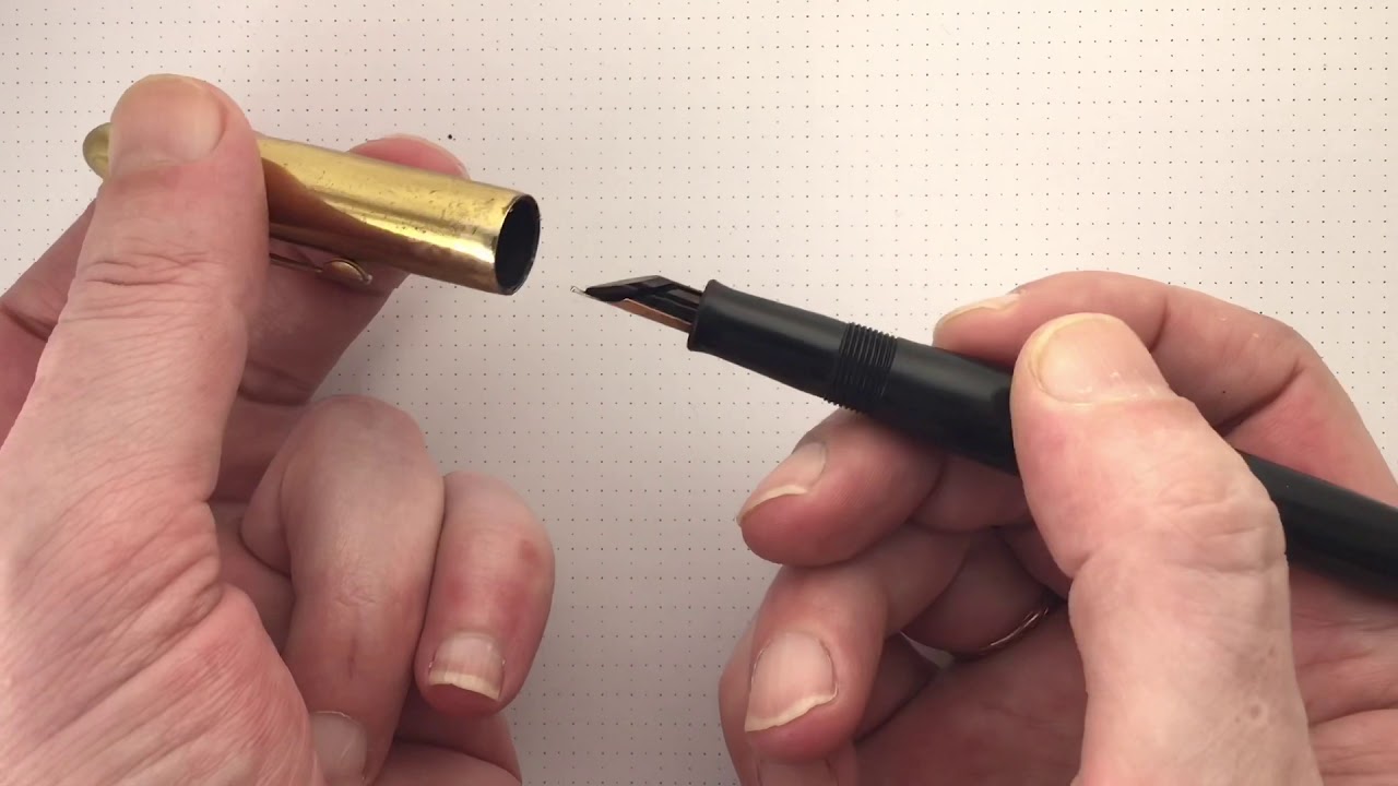 Обзор винтажной перьевой ручки Wahl-Eversharp Symphony 707