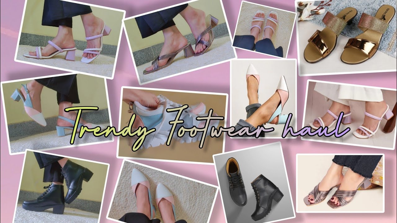 *Trendy Footwear haul*heels/shoes/boots*Flipkart footwear haul #heels #shoes #boots #heel #flipkart