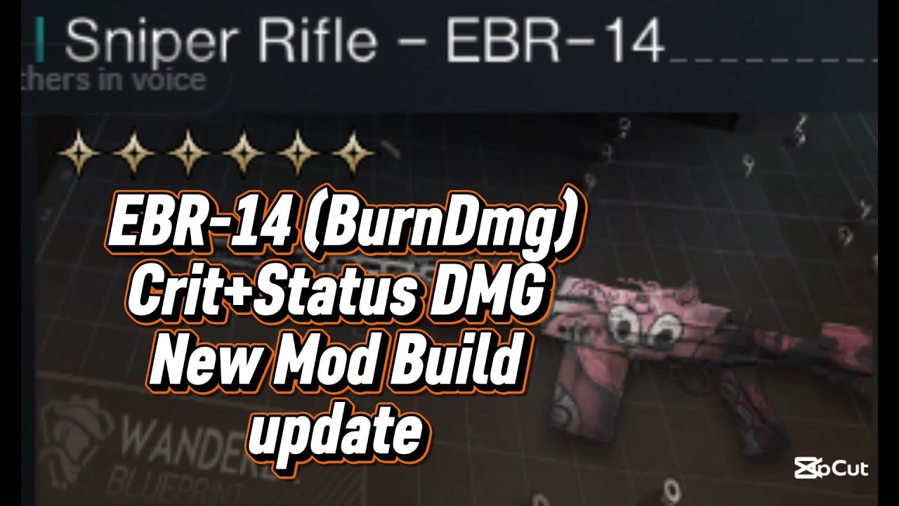 Once Human Weapons Build/ EBR-14 New Mod Build 