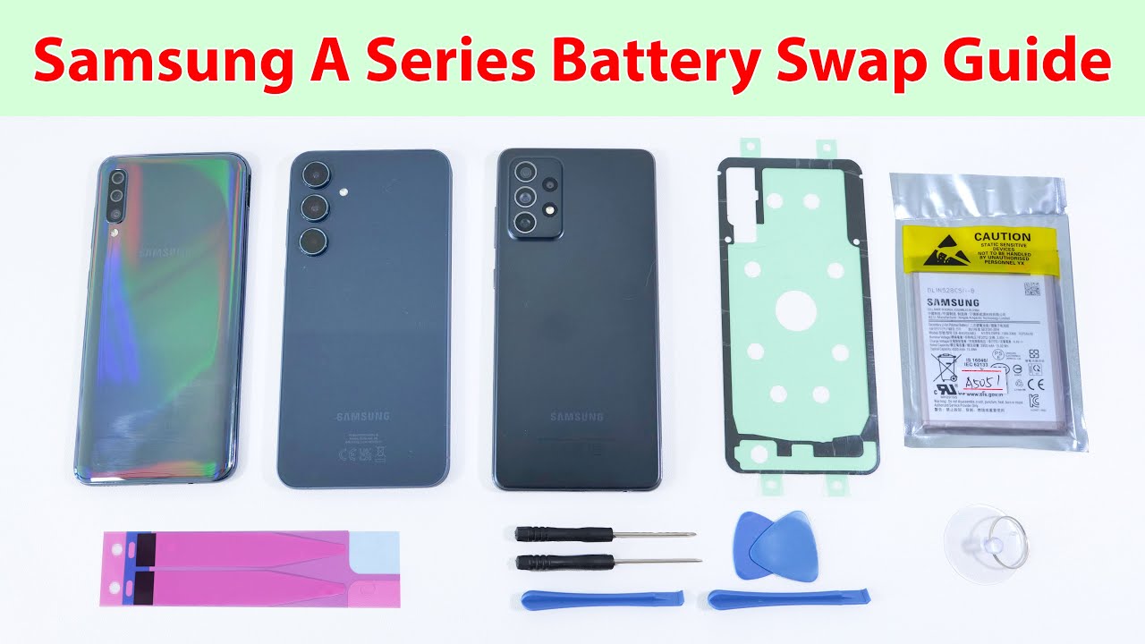 How to Replace the Battery in Any Samsung Galaxy A Series Phone (A50&ndash;A73)