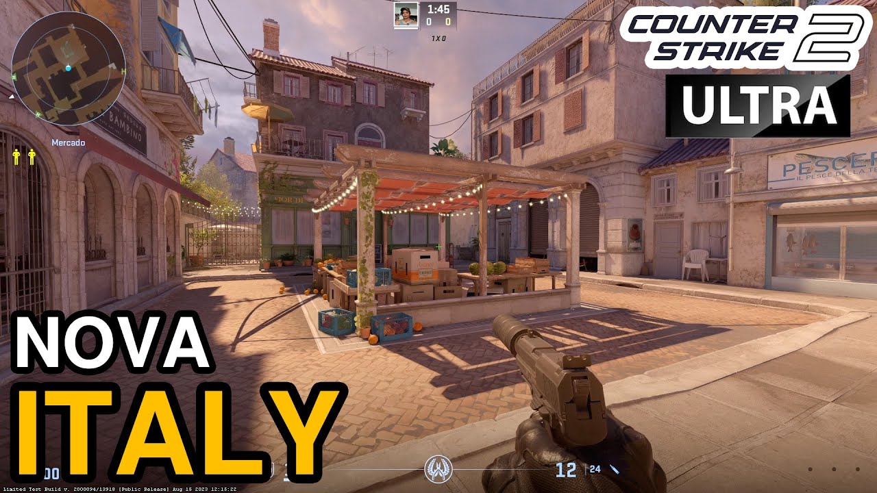 CS 2: ITALY Tour / Map Walkthrough Counter-Strike 2 / CS2 ULTRA