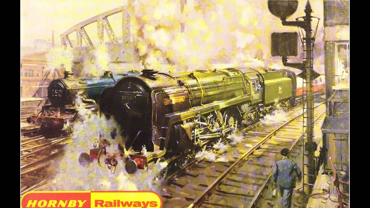 Набор макетов железной дороги Hornby. Обзор моего каталога Triang Hornby 1973 года.