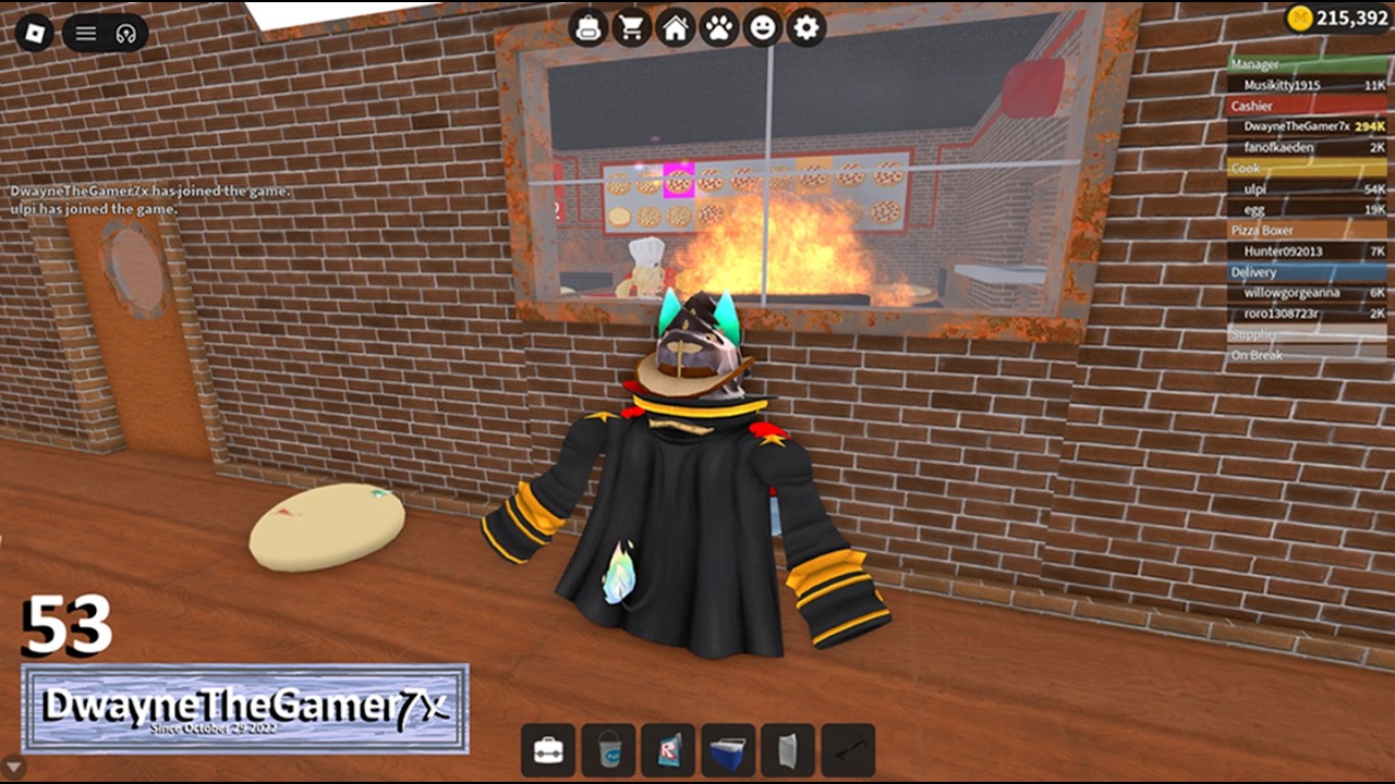 Gameplay 53 | Roblox Work At A Pizza Place