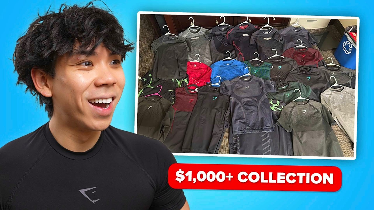 Rating My Viewers Gym Clothing Collections | Rare OG Gymshark