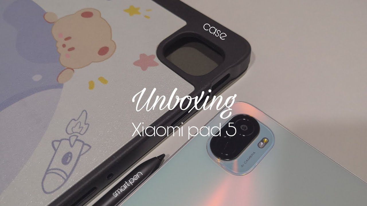 Unboxings #2 | Xiaomi pad 5 + smart pen + accessories (*link in description) |