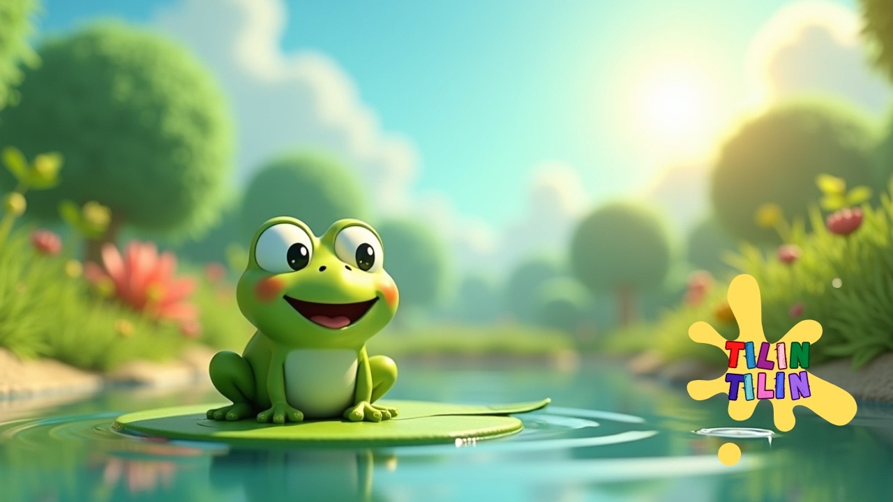 🌿🐸 Rã Saltitante | Música Infantil para Pular e Rir 🎶💦