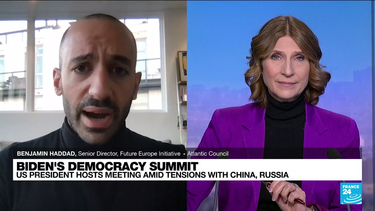 'Strategic rivalry with China and Russia' backdrop of Biden's democracy summit &bull; FRANCE 24 English