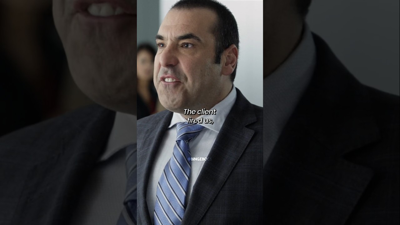 Louis Fire's Employee After Repeated Mistakes | Suits #series #shorts #lawyers