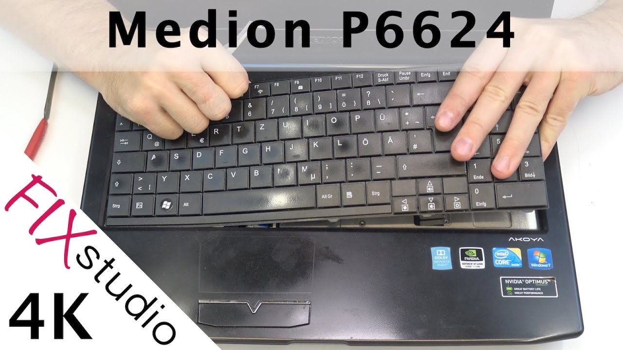 Medion Akoya P6624 - disassemble [4K]