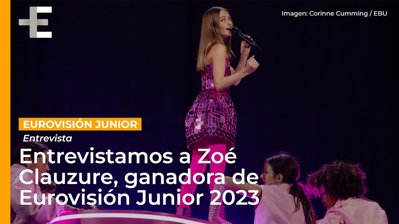 Zoé Clauzure (ganadora de Eurovisión Junior): 