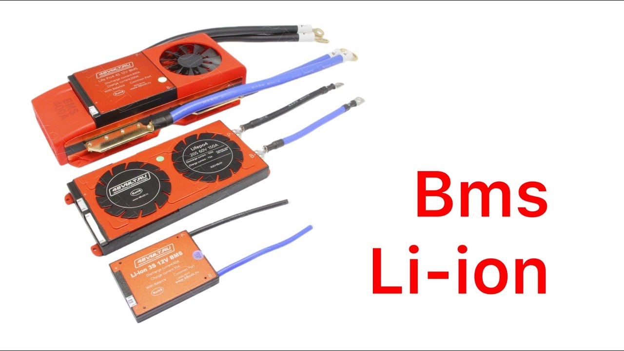 BMS Li-Ion 4S 12V 150A симметрия