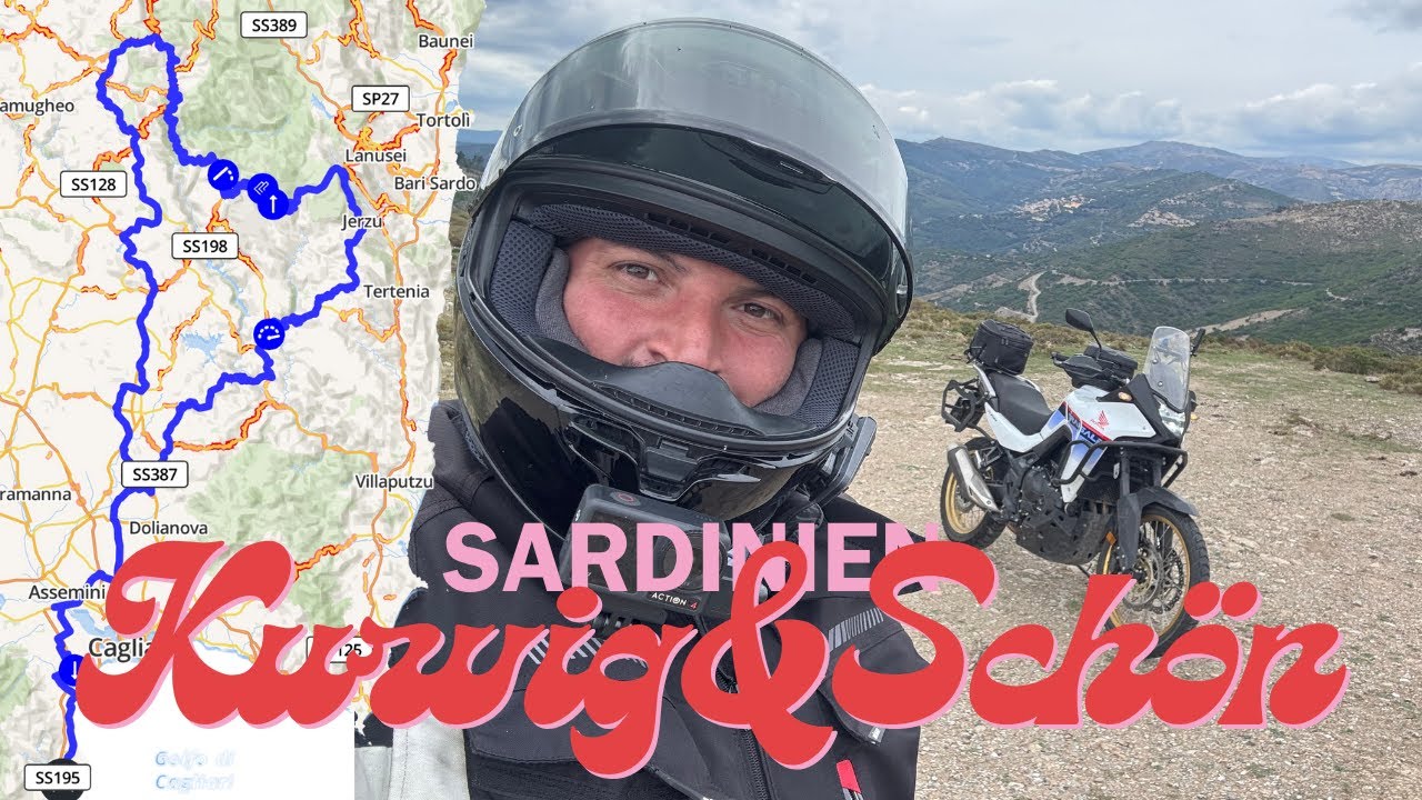 SARDINIEN MOTORRADREISE Kurvig und Schön Teil6