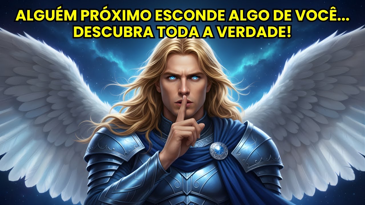 ARCANJO MIGUEL REVELA: ALGUÉM PRÓXIMO ESCONDE ALGO DE VOCÊ! NÃO IGNORE ESTE ALERTA AGORA!