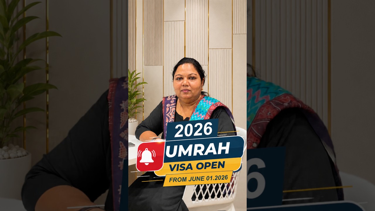 🕋 Umrah Visa Open From June 1 | Saudi Latest Update 🇸🇦 #Shorts