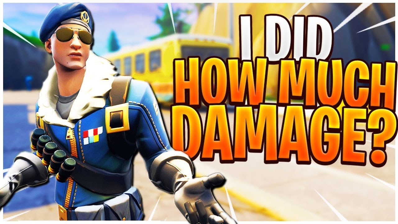 I Did HOW MUCH Damage? - PS4 Pro Fortnite Solos!