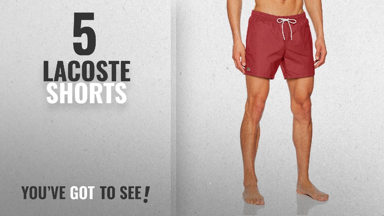 Top 10 Lacoste Shorts [2018]: Lacoste Men's Shorts