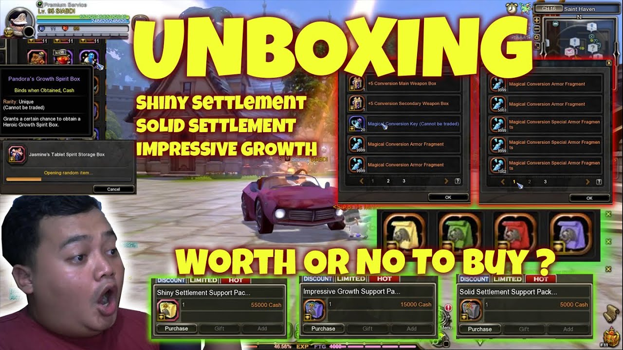 Dragon Nest Sea OPEN BOX Shiny Settlement, Solid Settlement & Impressive Growth 2023 !