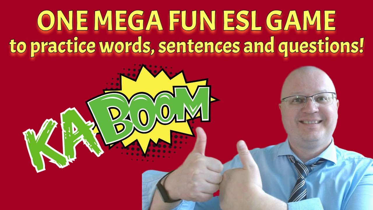 Fun and Engaging ESL Game for Young Learners: Kaboom!