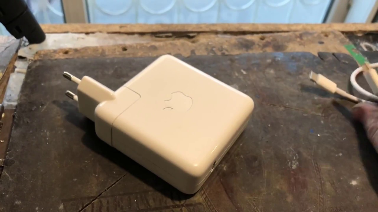 Разбор Apple 87W USB-C Power Adapter A1719