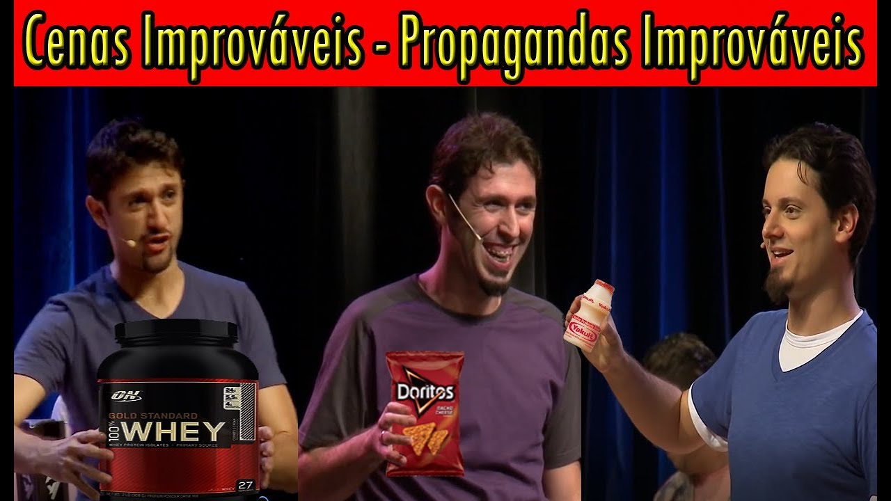 Cenas Improváveis - Propagandas Improváveis ( Completo )