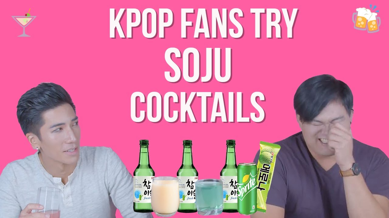 Kpop Fans Try Soju Cocktails