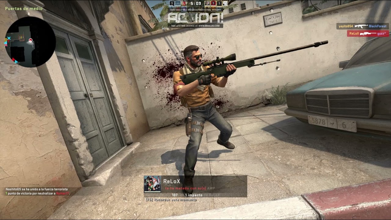 CSGO guxz deathmatch awp 40kills