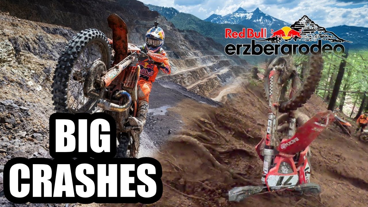 Erzbergrodeo 2023 - BIG CRASHES | Pro Ride Day
