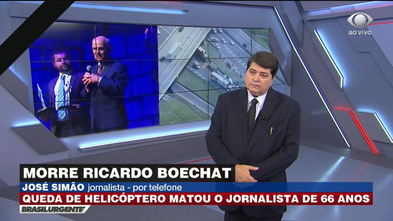 José Simão chora ao falar de Boechat