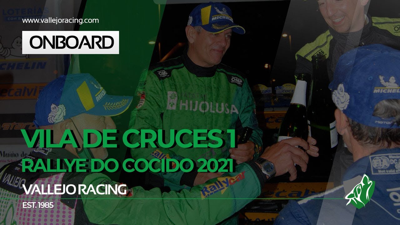 Sergio Vallejo - Álvaro Louro. Onboard Rallye do Cocido 2021. TC8- Vila de Cruces 1. Porsche 911 GT3