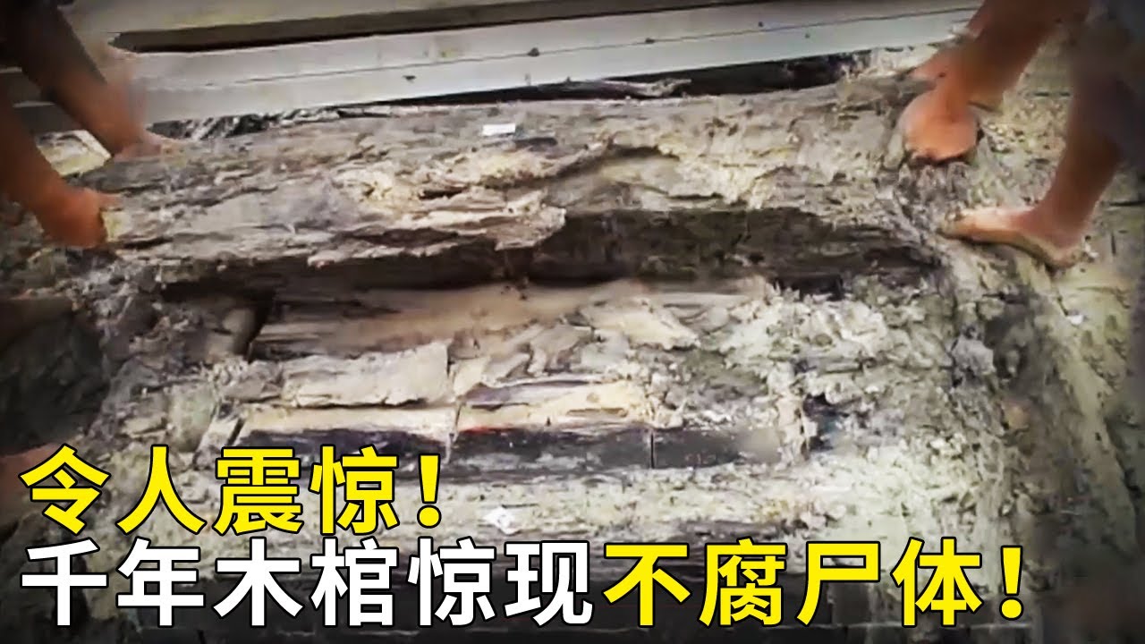 工地挖出棺木 两次从高台跌落没有丝毫松动 棺内竟出现千年未腐的女尸！这座两椁四棺的大墓究竟有什么秘密？——《奥秘2023》（28） | 中华国宝