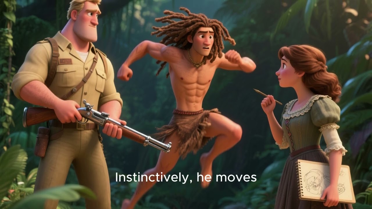 🦍 Tarzan 3D Animation – Episode 7: The Shadow of Clayton