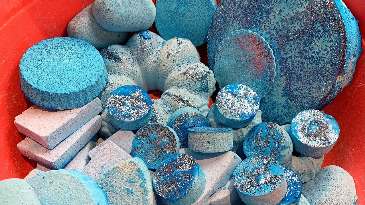 ASMR | Blue Reforms | crunchy | powdery | satisfying | sleep aid | calming