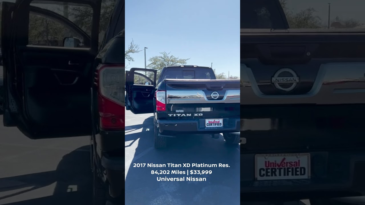 Check It Out! | 2017 Nissan Titan Platinum Reserve