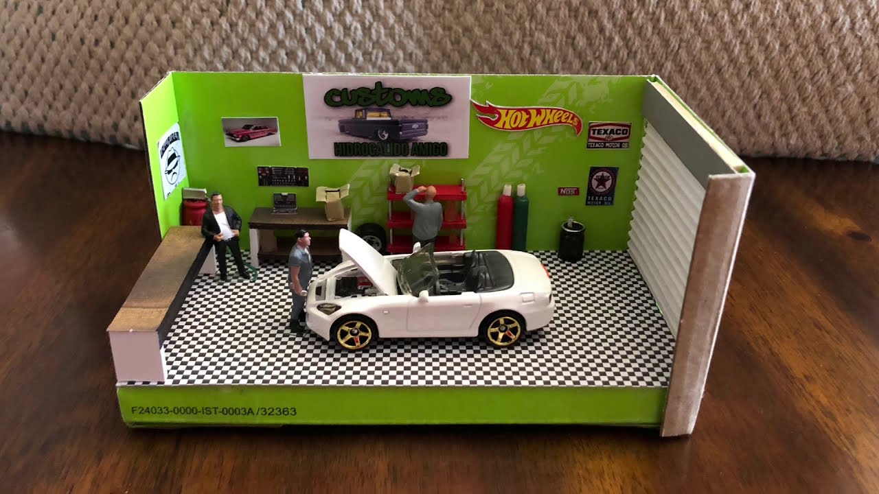 Diorama Garage 1/64 new tip