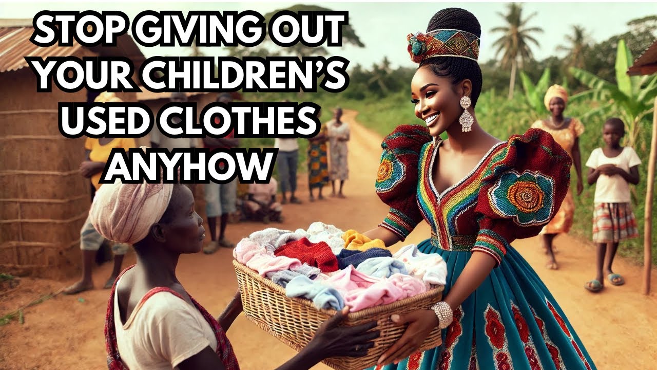 WATCH THIS BEFORE YOU GIVE OUT YOUR CHILDREN’S OLD CLOTHES THIS CHRISTMAS#africanfolktales#tales#