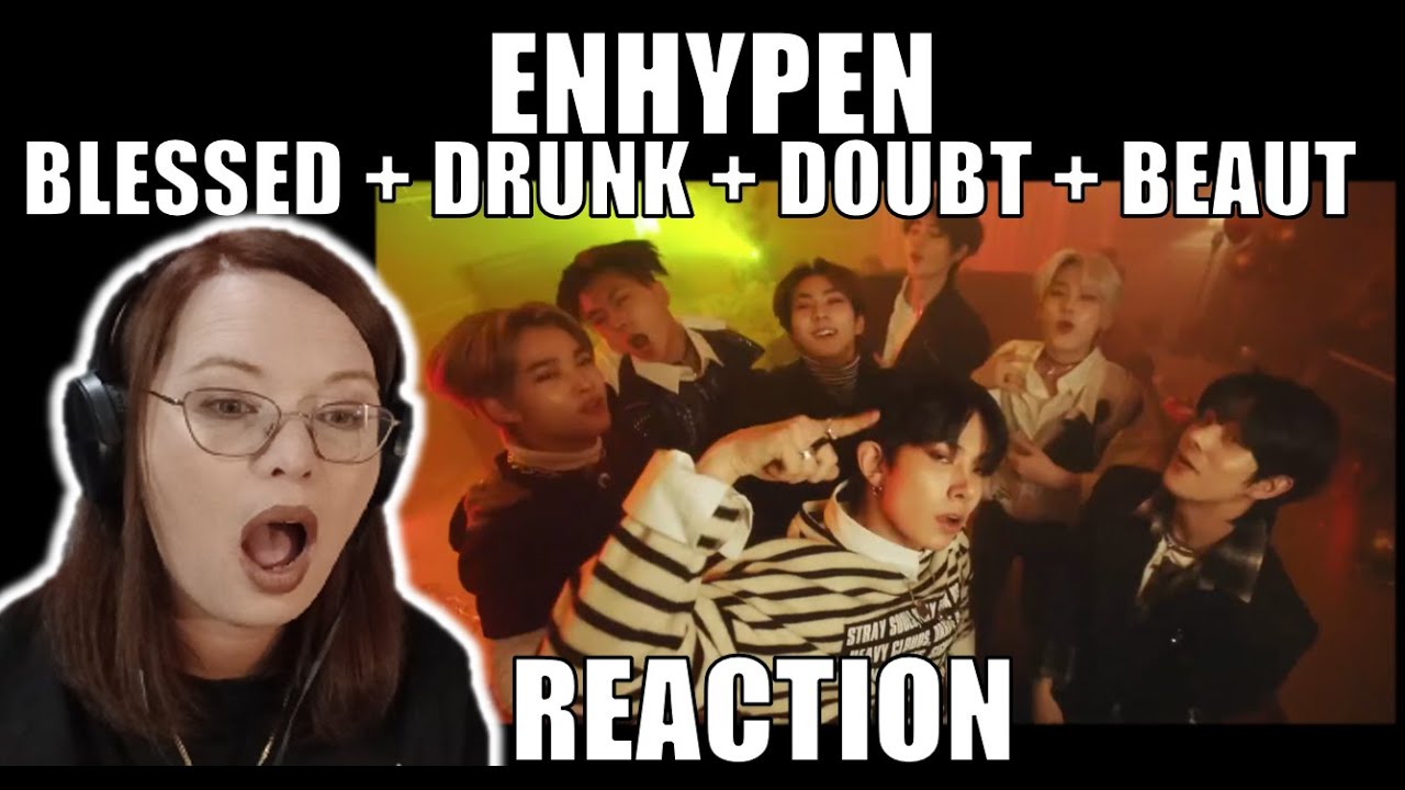 K-POP NEWBIE REACTS TO 4 X ENHYPEN SONGS - WOW