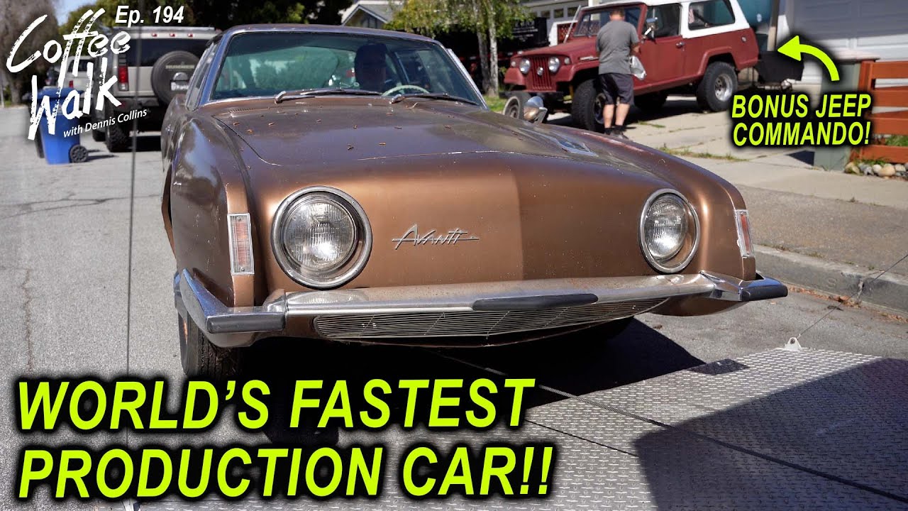World's Fastest Production Car - Studebaker Avanti
