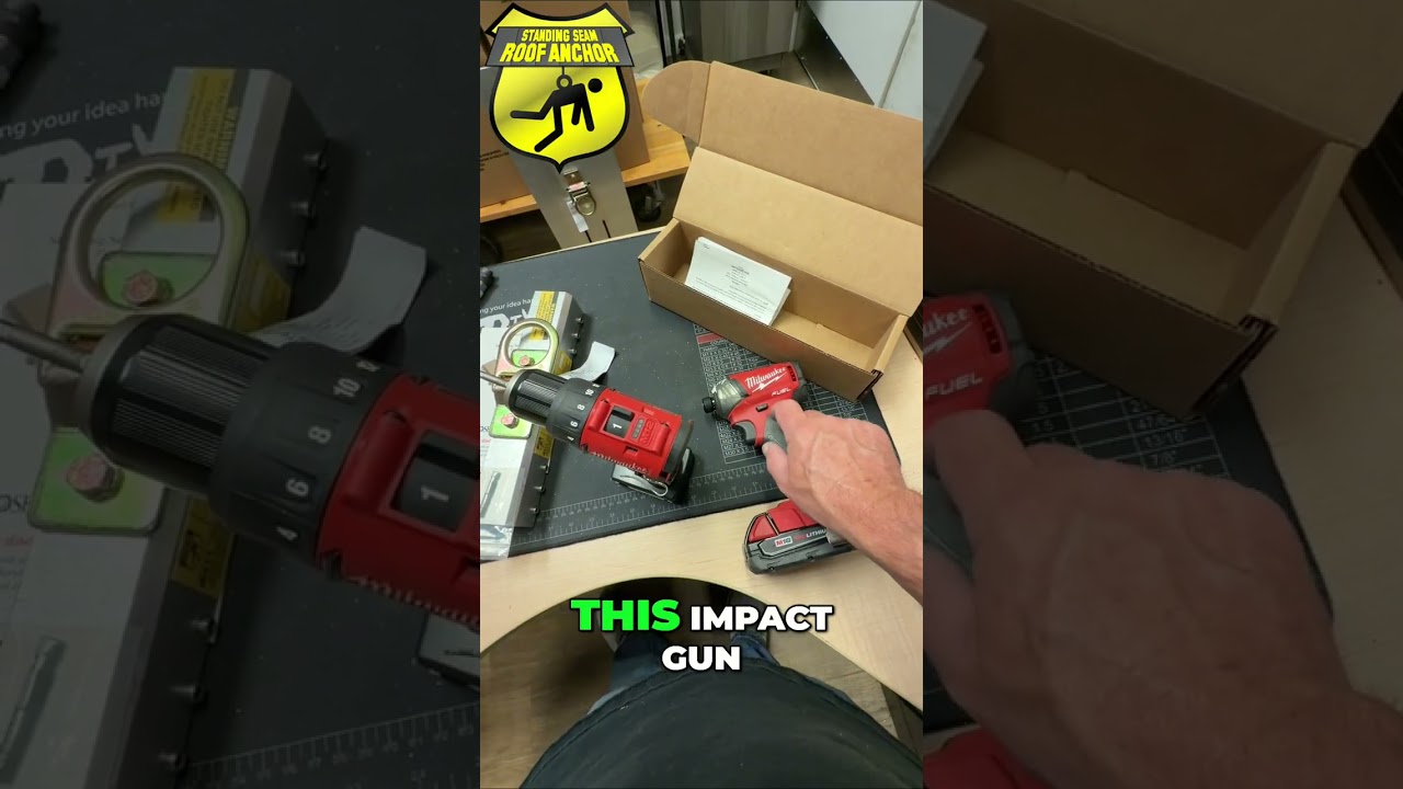 Standing Seam Roof Anchor SSRA1 Unboxing