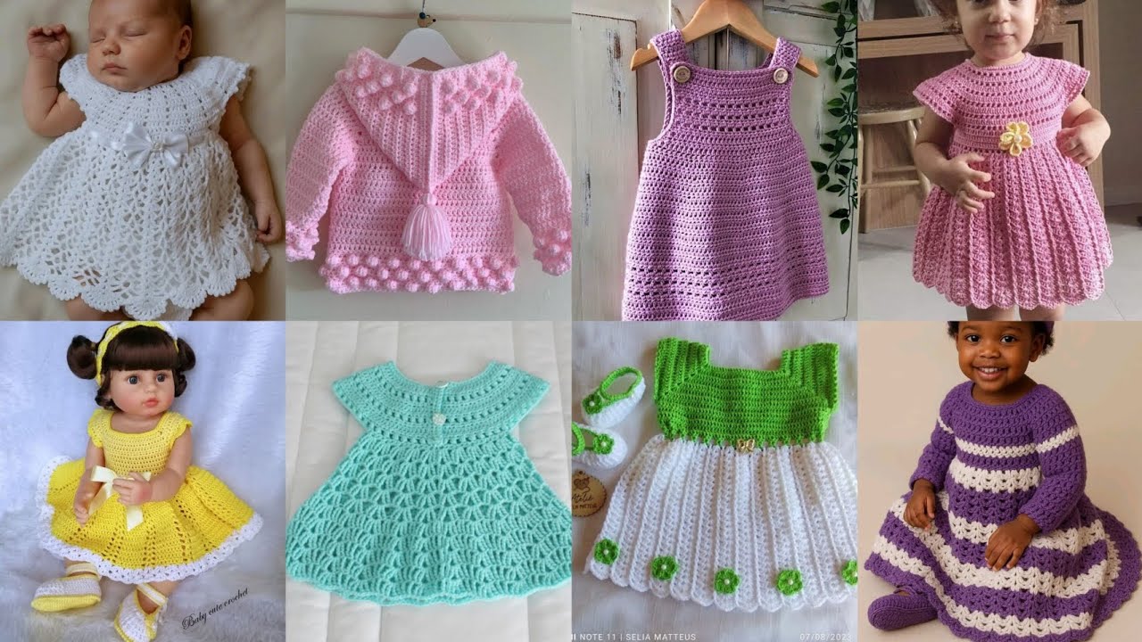 Crochet Frock For Girl 0-3 Years||Crochet Baby Clothes New Design  2025 
