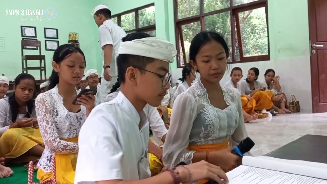 Hari Raya Saraswati  SMP Negeri 3 Bangli Tahun 2023