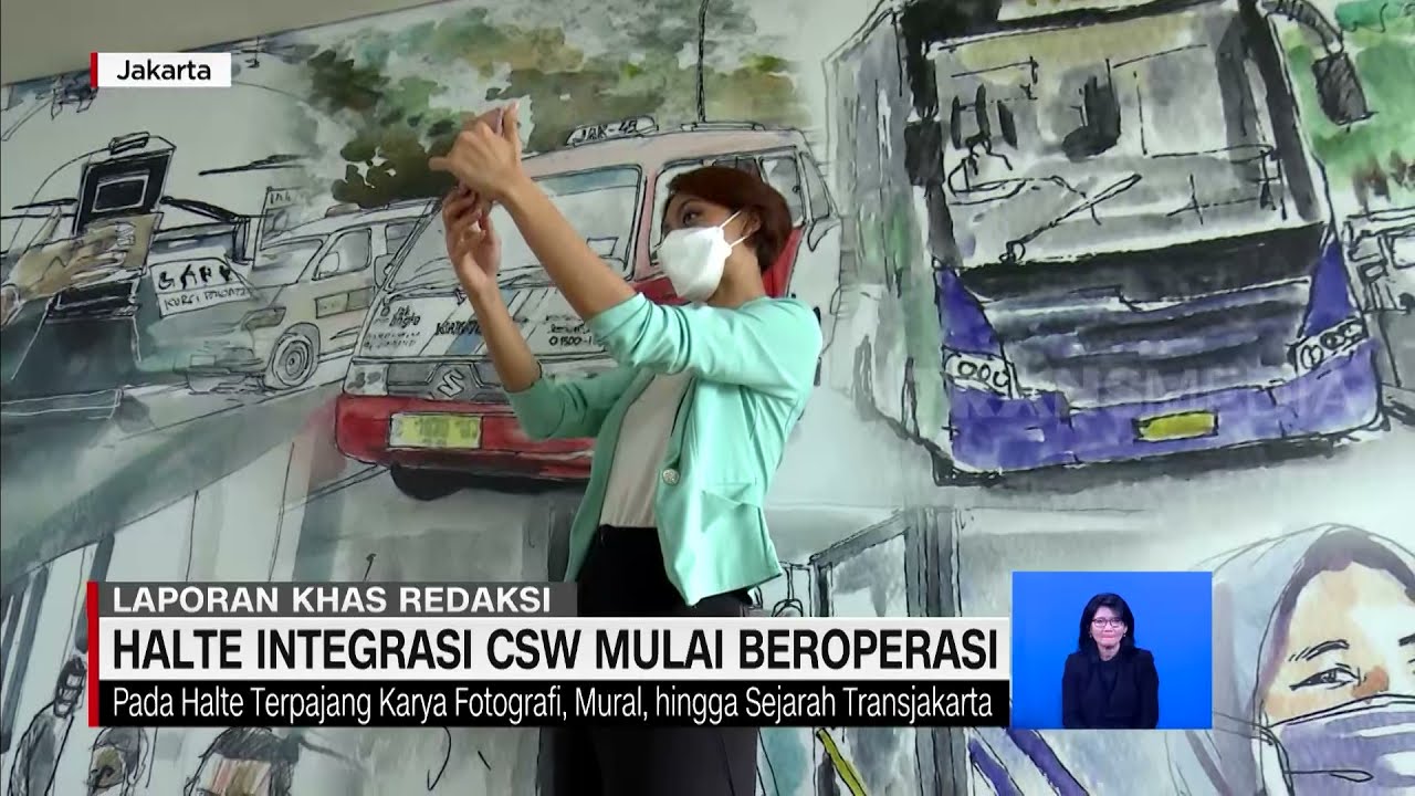 Halte Integrasi CSW Mulai Beroperasi | REDAKSI (10/01/22)
