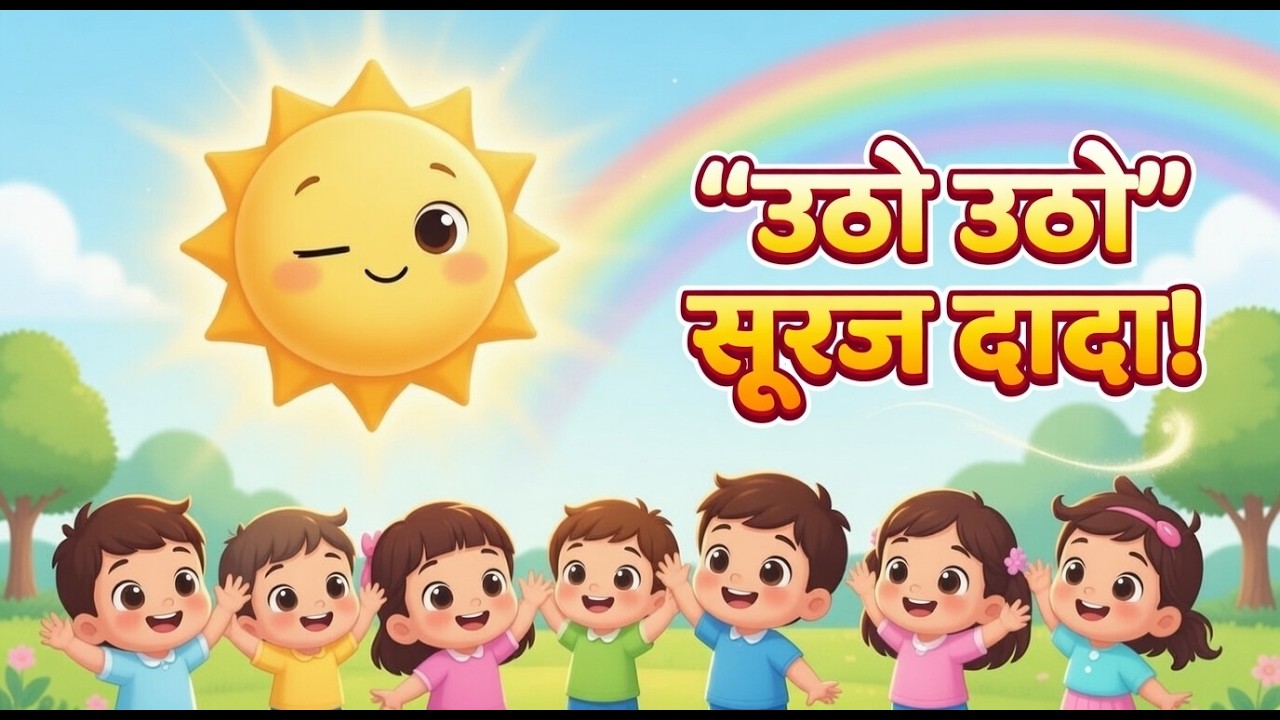 उठो उठो सूरज दादा Utho Utho Suraj Dada Official Video Song for Kids By Chhote Sapne World   🌞