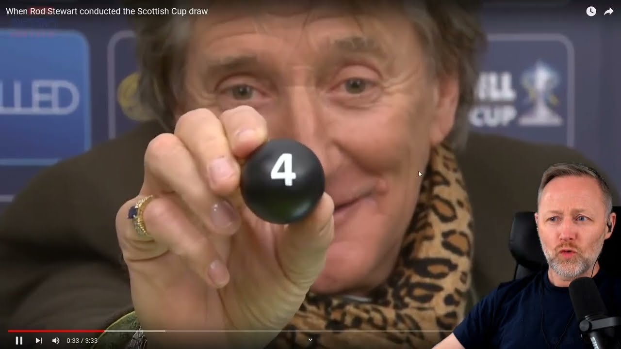 Limmy Revisits The Rod Stewart Scottish Cup Draw
