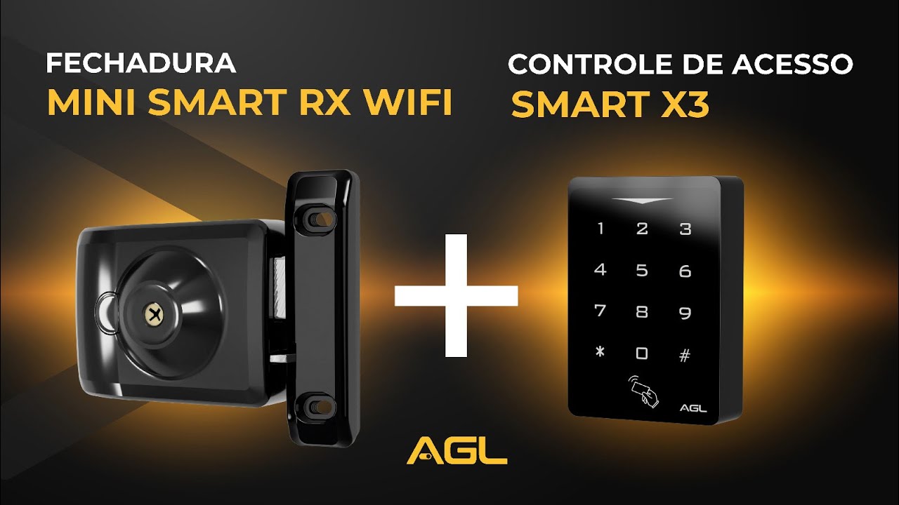 Fechadura Mini Smart WiFi + Controle de acesso sem fio